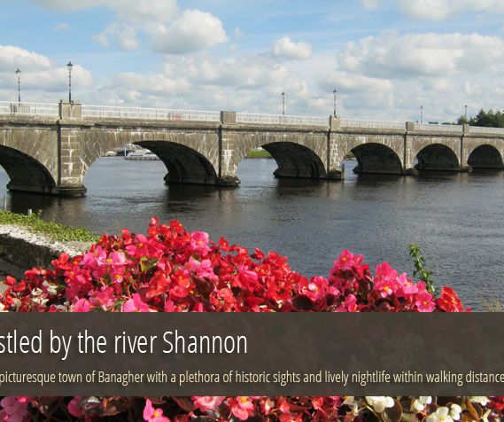 Nestled by the river Shannon